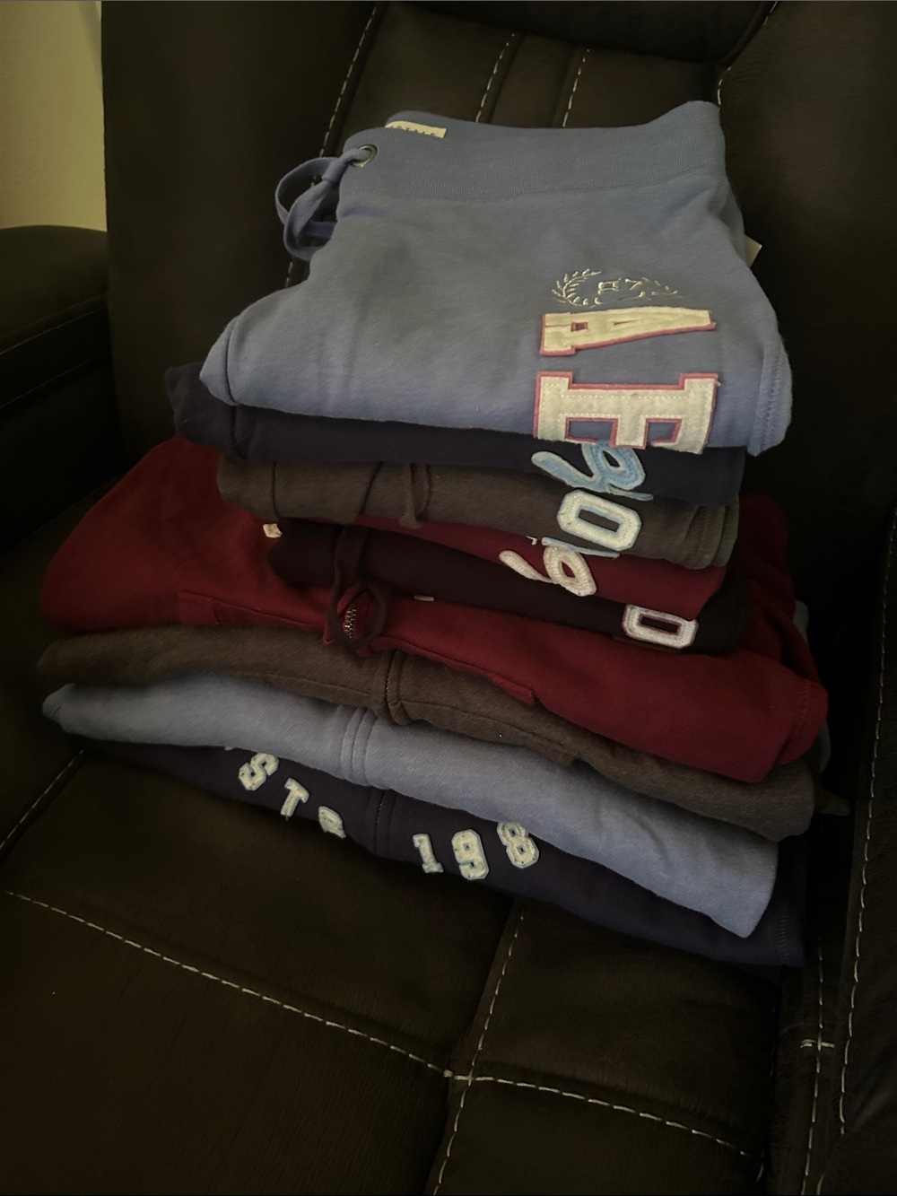 Kids Fleece Sweatpants - Light Blue